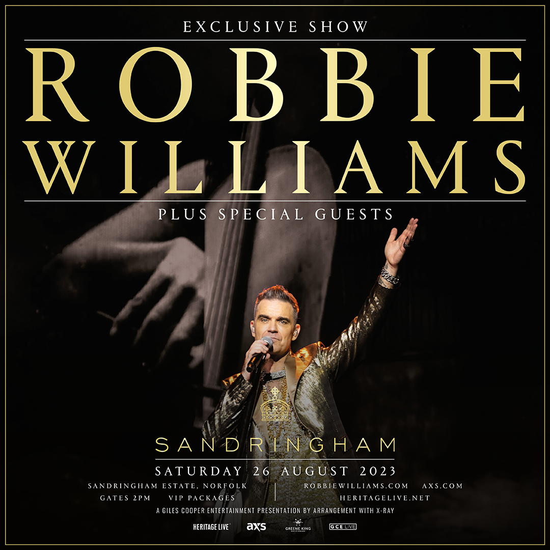 ROBBIE WILLIAMS - SANDRINGHAM 2023, Sandringham, England, United Kingdom