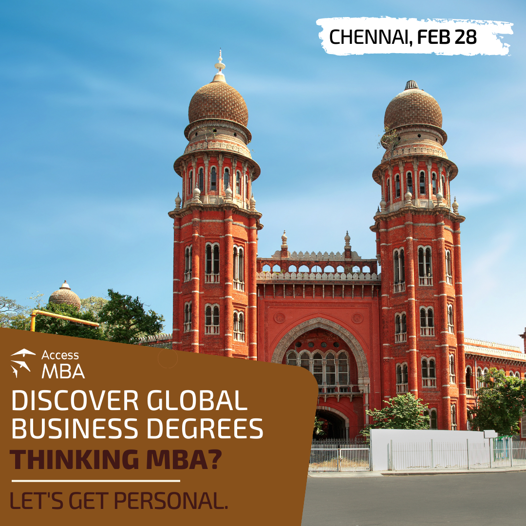 Increase Your Salary With An In-Person MBA Event In Chennai., Chennai, Tamil Nadu, India