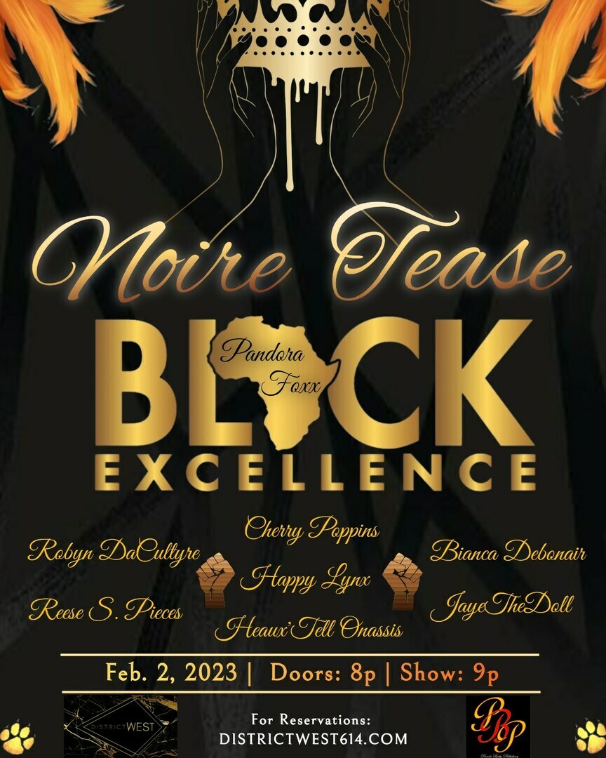 Noire Tease: Black Excellence, Columbus, Ohio, United States