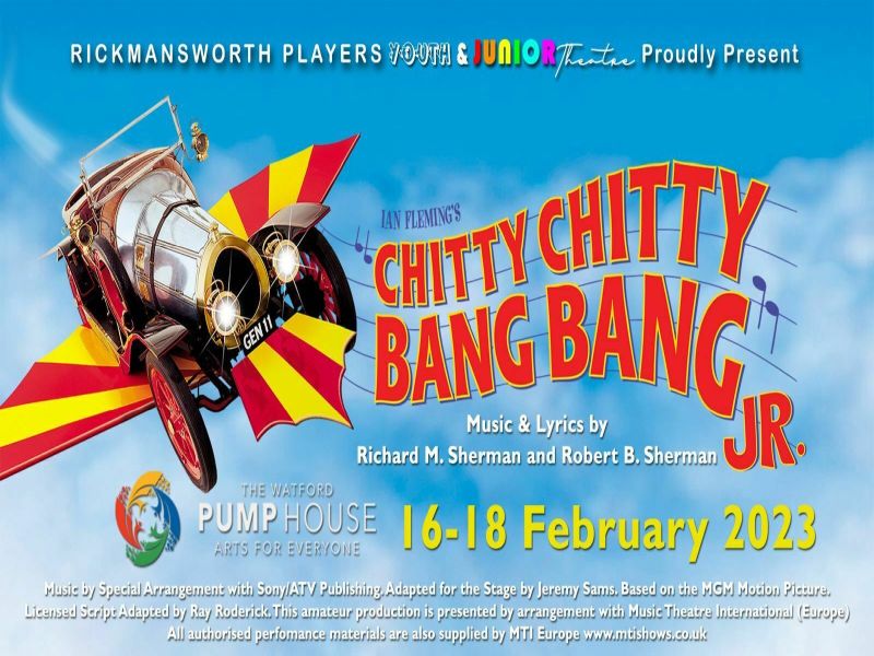 Chitty Chitty Bang Bang Jr, Watford, England, United Kingdom