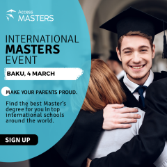 Join the Access Masters event in Baku on the 4 March.