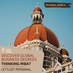 INCREASE YOUR SALARY WITH AN IN-PERSON MBA EVENT IN MUMBAI