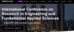 International Conference on Research in Engineering and Fundamental Applied Sciences