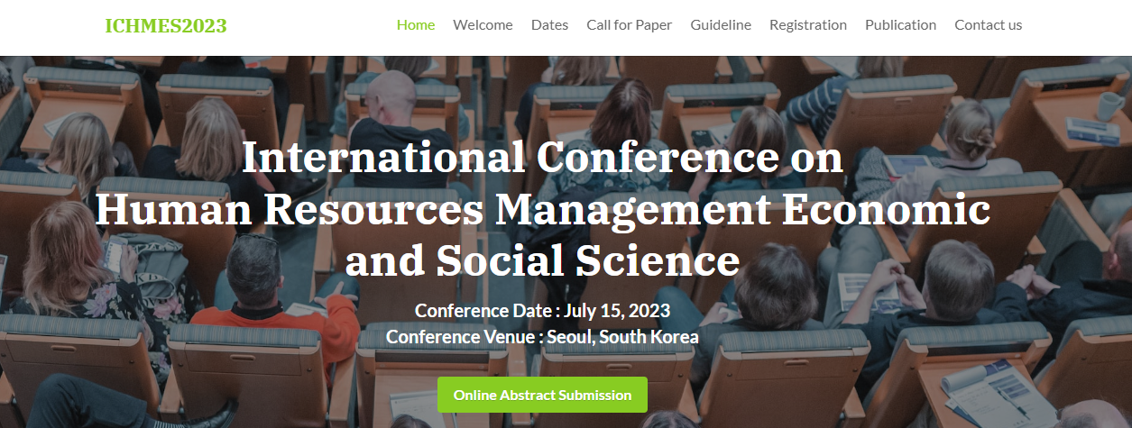 International Conference on Human Resources Management Economic and Social Science, Online Event