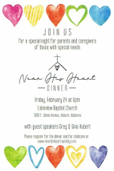 Near His Heart Dinner for special needs families