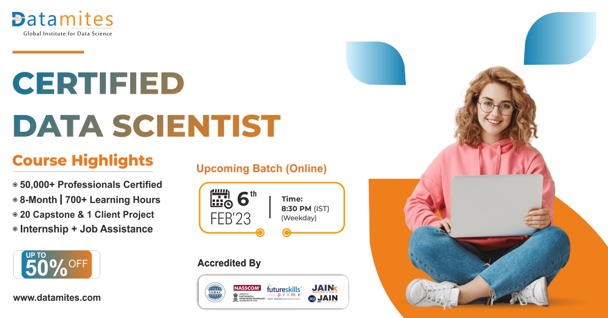 Certified Data Science Course In Hyderabad, Online Event