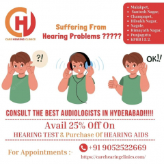 Best audiologist in KPHB | best hearing clinic in Malakpet | Best ear specialist in Santosh Nagar | paediatric audiologist punjagutta