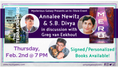 In-Store Event - Annalee Newitz, in discussion with Greg van Eekhout and S.B. Divya