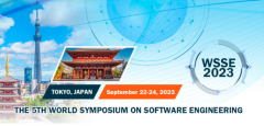 2023 The 5th World Symposium on Software Engineering (WSSE 2023)