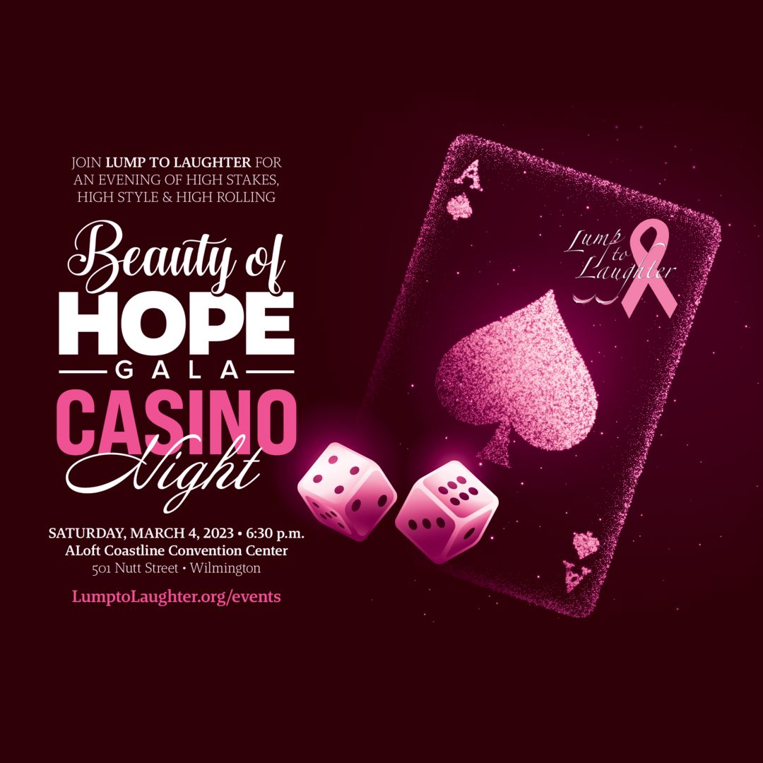 Casino Night-Beauty of Hope Gala ~ benefitting Lump to Laughter, Wilmington, North Carolina, United States