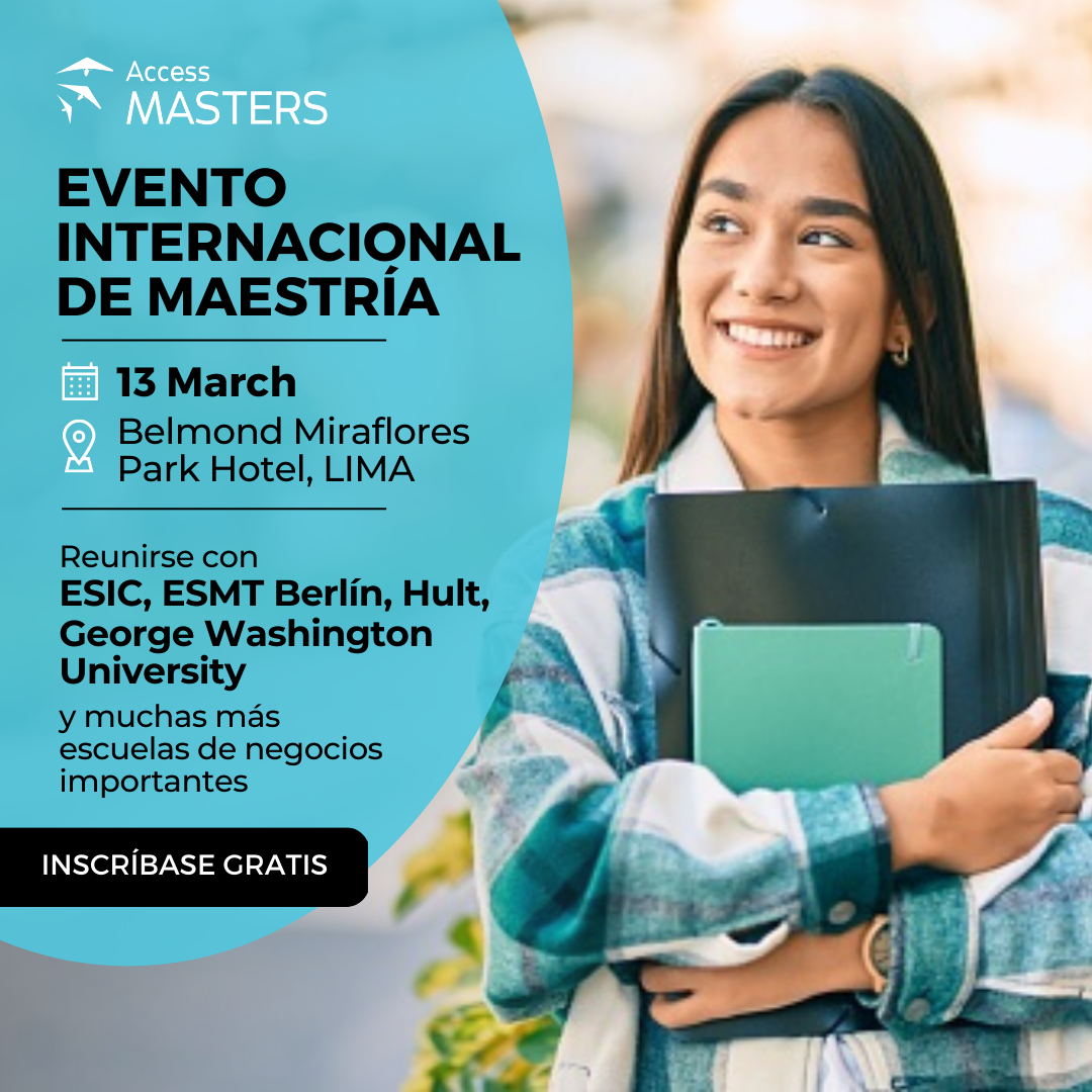 Encuentra Su Maestría En Lima El 13 De Marzo Con Access Masters, Lima, Peru