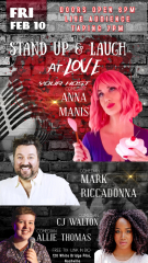 Stand Up and Laugh at Love with Anna Manis