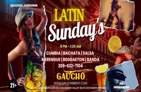 Latino Sunday | Salsa Night, Cumbia, Banda, Bachata, San Ramon, California, United States