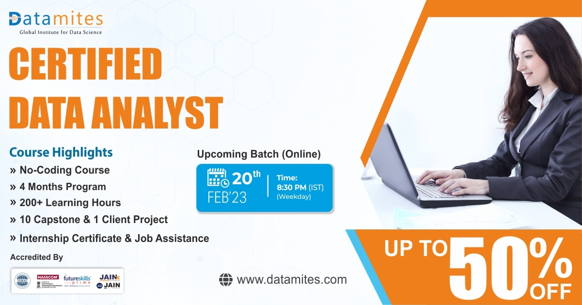 Certified Data Analytics Training in Hyderabad, Online Event