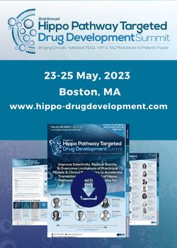 2nd Hippo Pathway Targeted Drug Development Summit, Boston, Massachusetts, United States