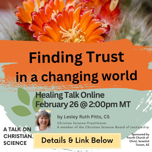 Finding Trust in a Changing World - Healing Talk Online - Feb 26 @ 2:00 MT, Online Event