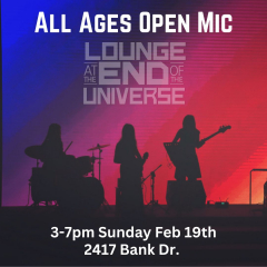 All Ages Open Mic at the Lounge