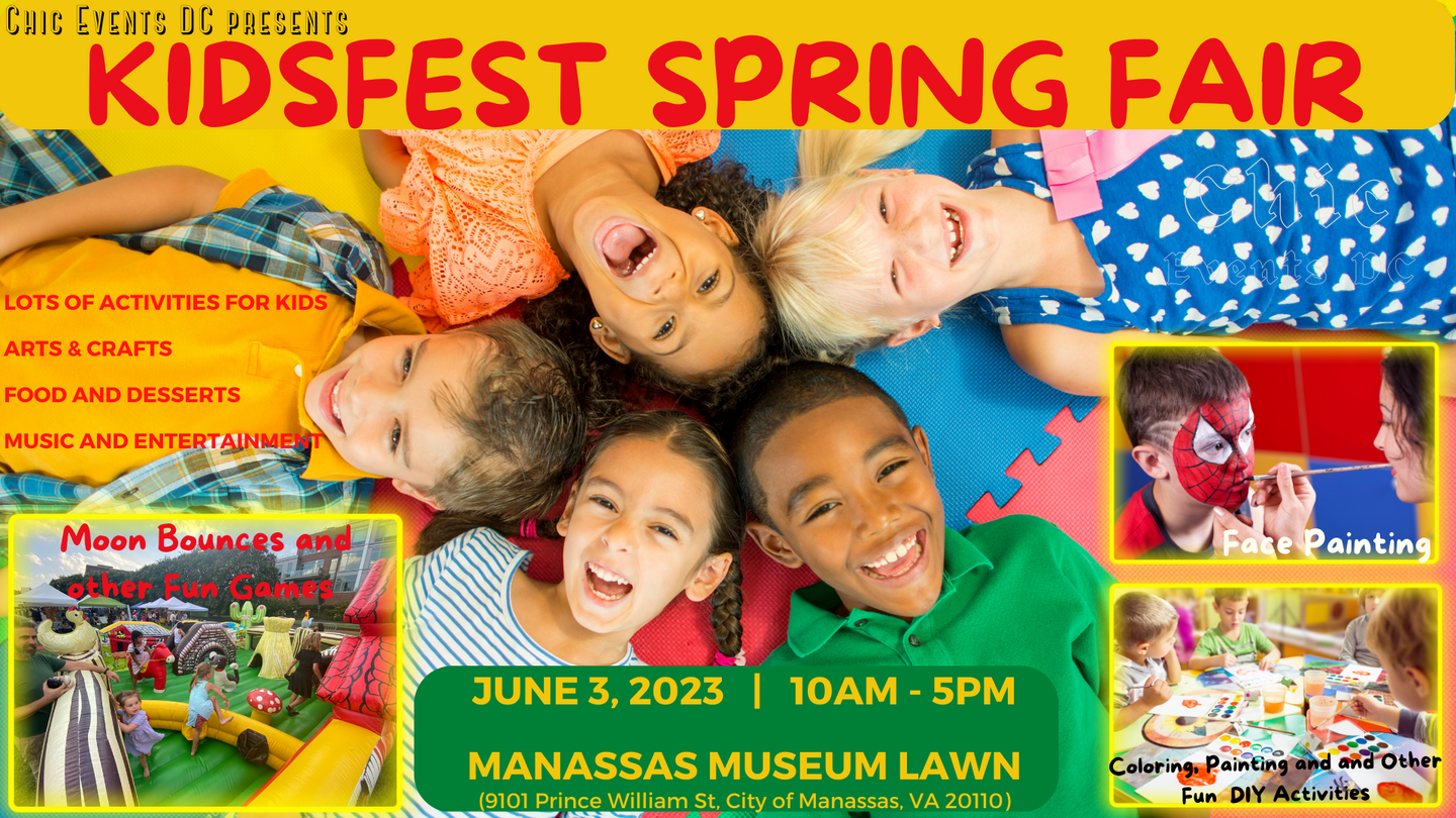 KidsFest Spring Fair @ Manassas Museum, Manassas City, Virginia, United States