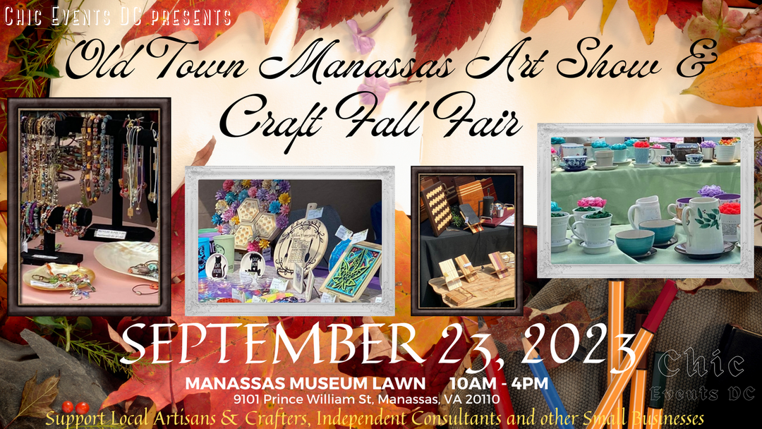 Old Town Manassas Art Show & Craft Fall Fair @ Manassas Museum, Manassas City, Virginia, United States