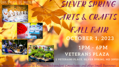 Silver Spring Arts & Crafts Fall Fair @ Veterans Plaza