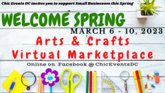 Welcome Spring Arts&Crafts Virtual Marketplace