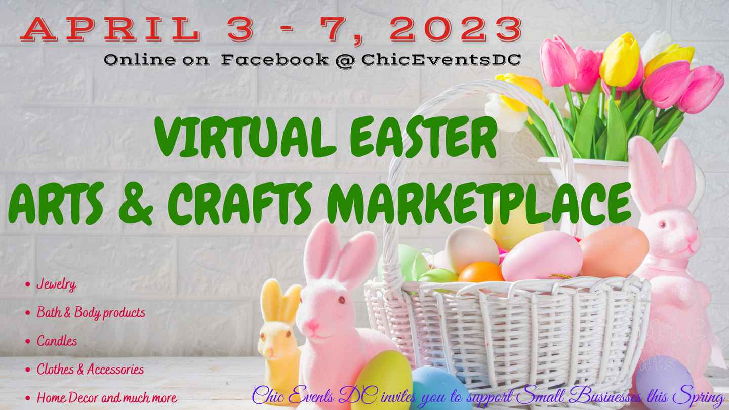 APRIL Vendor Virtual Showcase ~ Easter Marketplace, Online Event