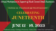Juneteenth Celebration ~ Virtual Vendor Showcase in Support of Black Owned Small Businesses!