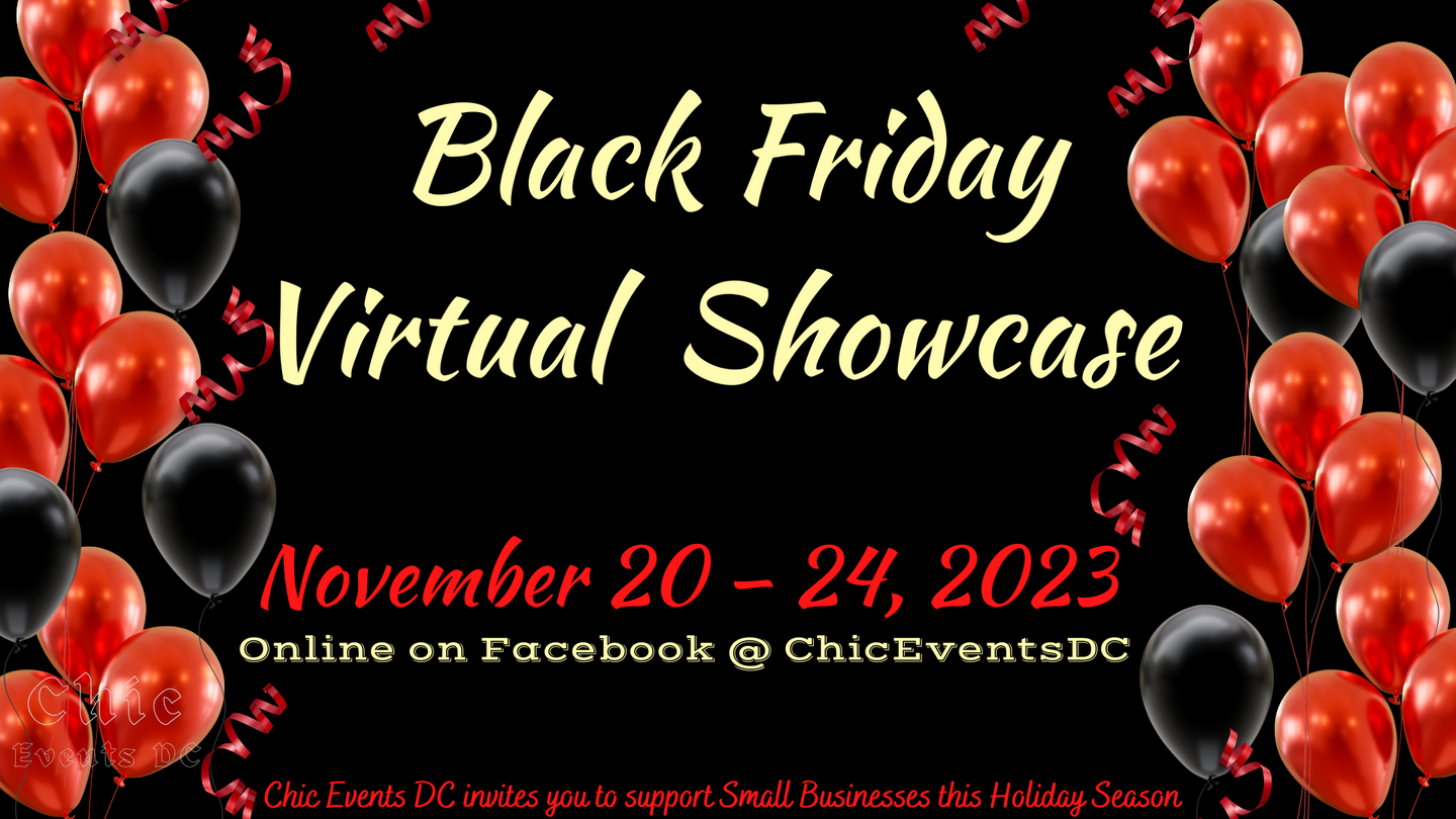 Black Friday Virtual Vendor Showcase ~ Thanksgiving Celebration, Online Event