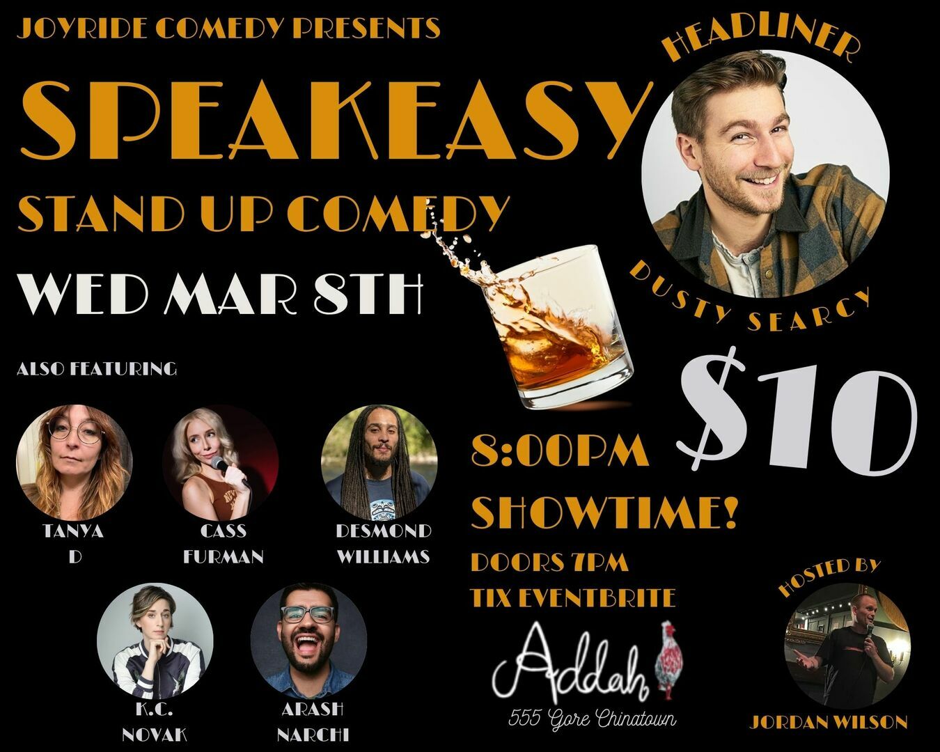 Speakeasy Stand-Up Comedy, Vancouver, British Columbia, Canada