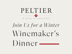 Winter Winemaker's Dinner with Peltier Winery at Lodi Airport Cafe - Saturday, February 25th