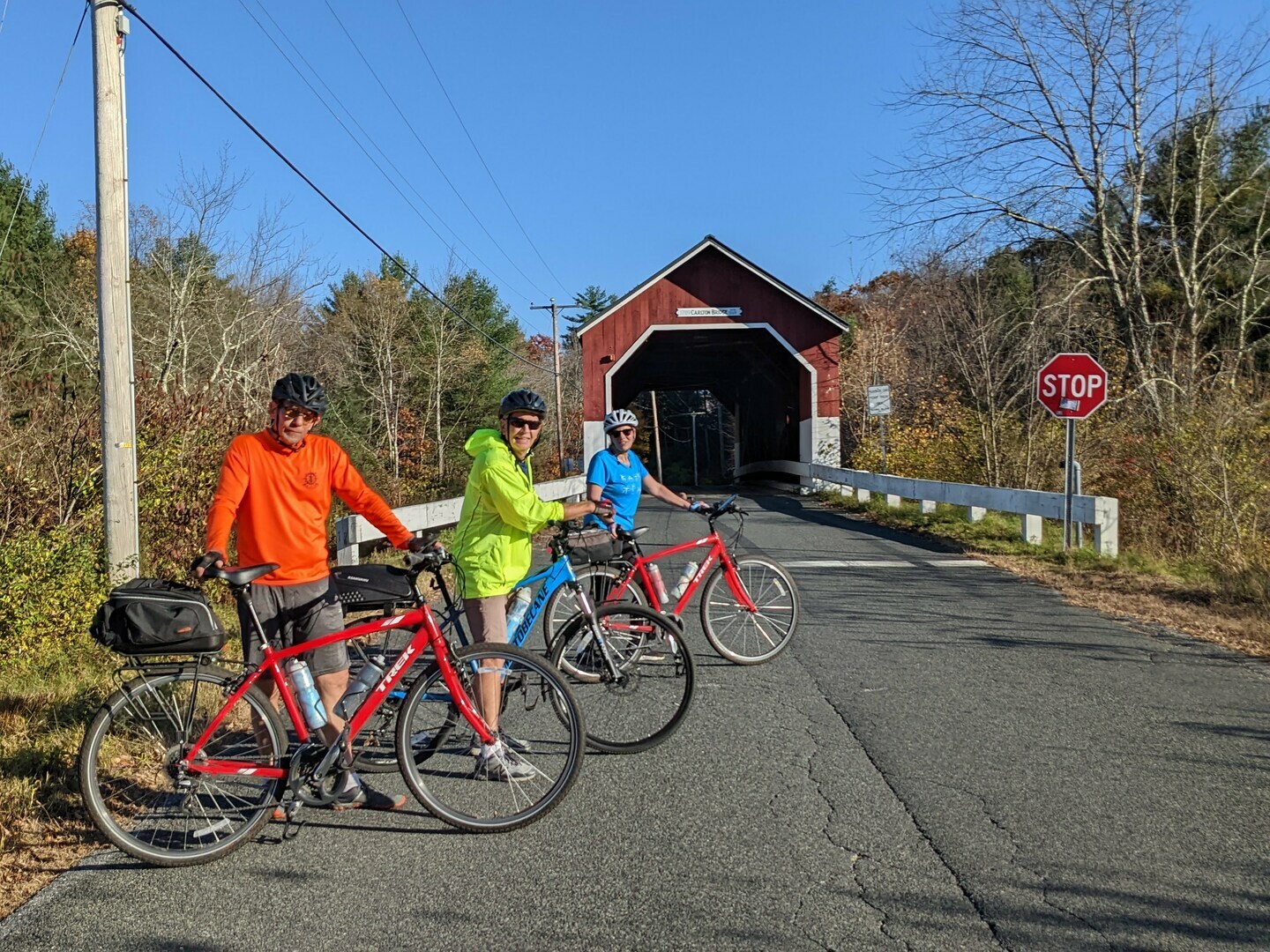 Cycling New Hampshire's Covered Bridges, Keene, New Hampshire, United States
