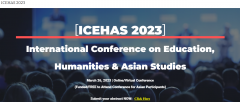 International Conference on Education, Humanities & Asian Studies (Funded/Free to Attend Conference)