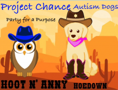 Party for a Purpose-a Project Chance Hootenanny hoedown for kids with autism and their service dog