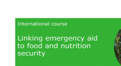 LINKING EMERGENCY AID TO FOOD AND NUTRITION SECURITY