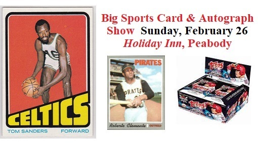 Big Sports Card and Autograph Show, Peabody, Massachusetts, United States