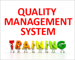 DEVELOPMENT OF QUALITY MANAGEMENT SYSTEMS TRAINING