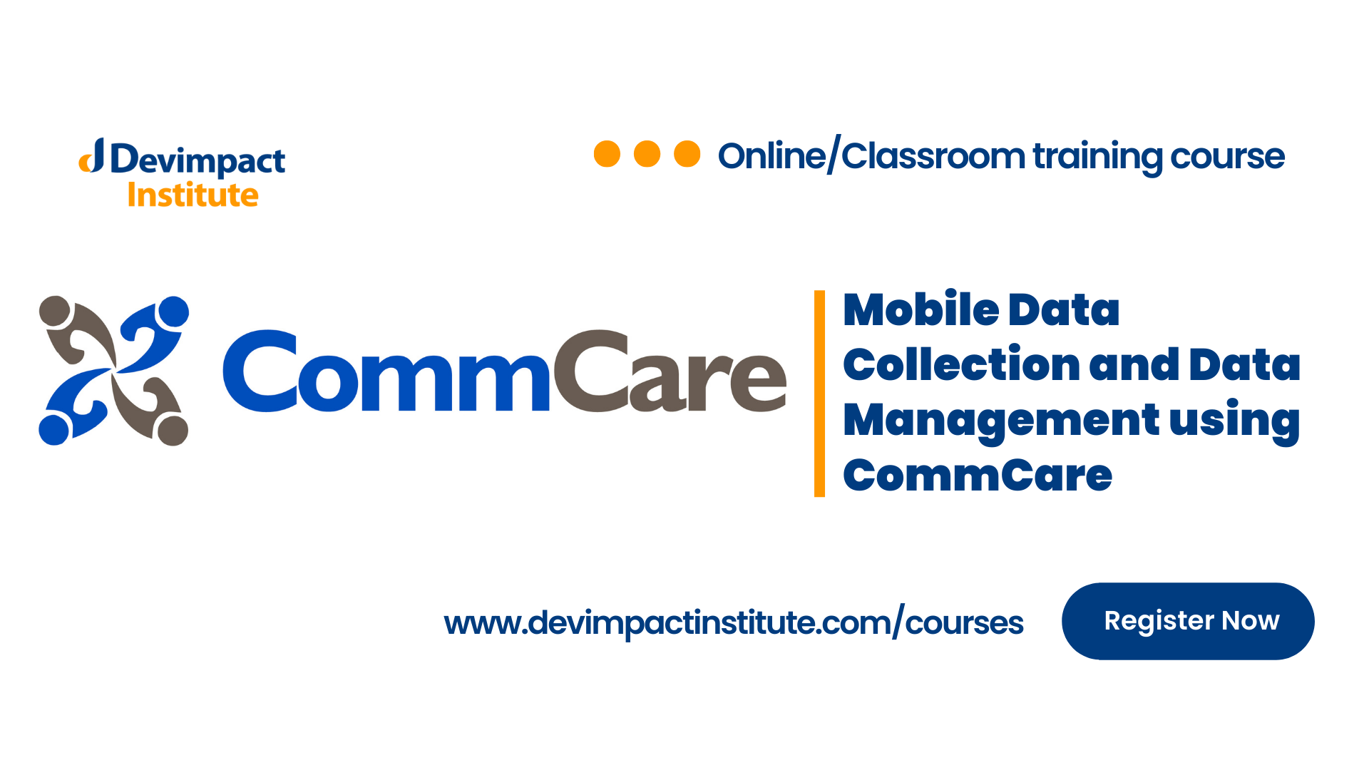 Training on Mobile Data Collection and Data Management using CommCare, Online Event