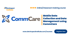 Training on Mobile Data Collection and Data Management using CommCare