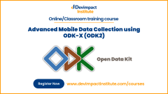 Training on Advanced Mobile Data Collection using ODK-X (ODK2)