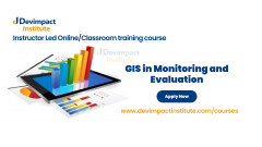 Training on GIS in Monitoring and Evaluation