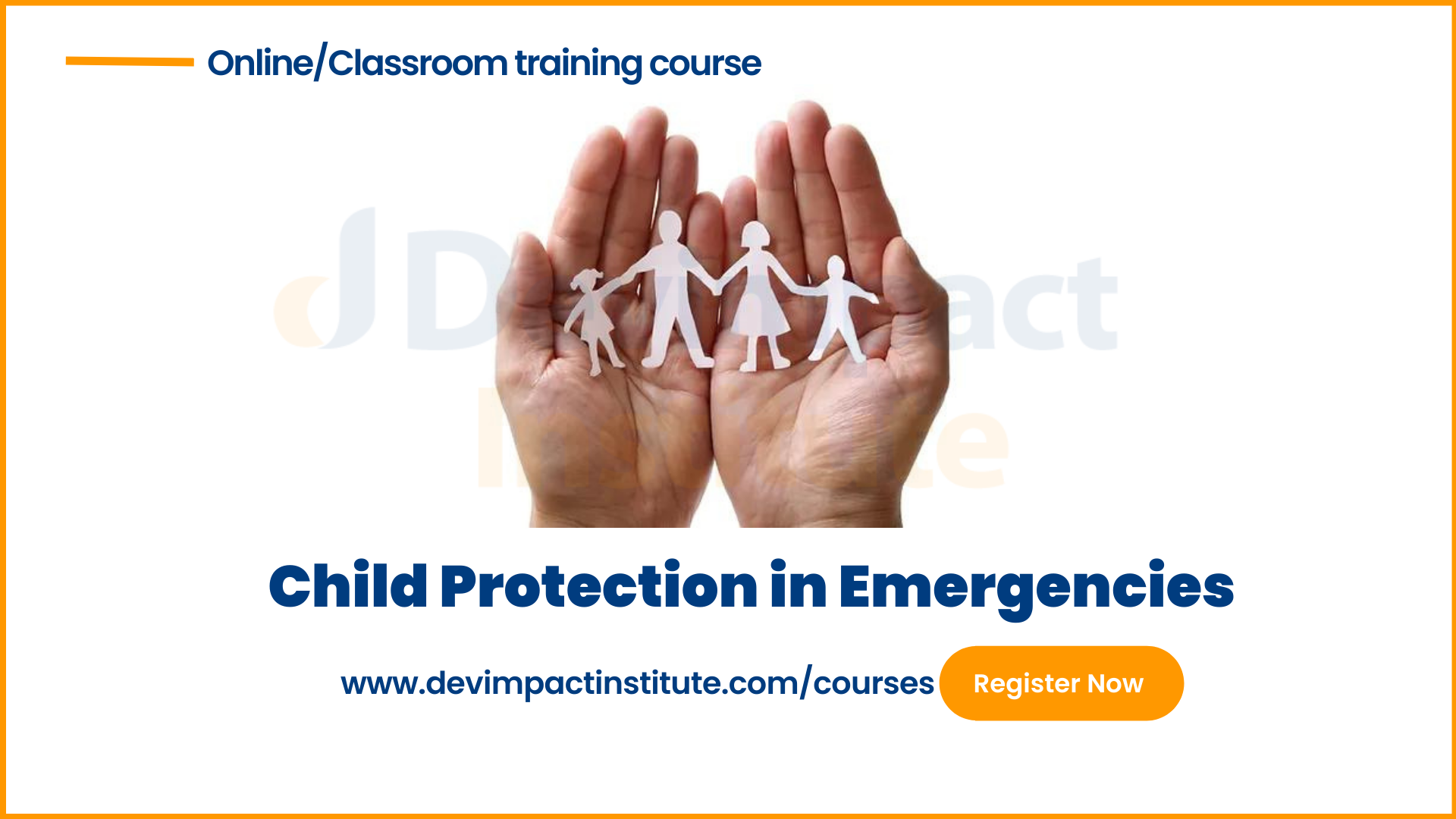 Training on Child Protection in Emergencies, Online Event