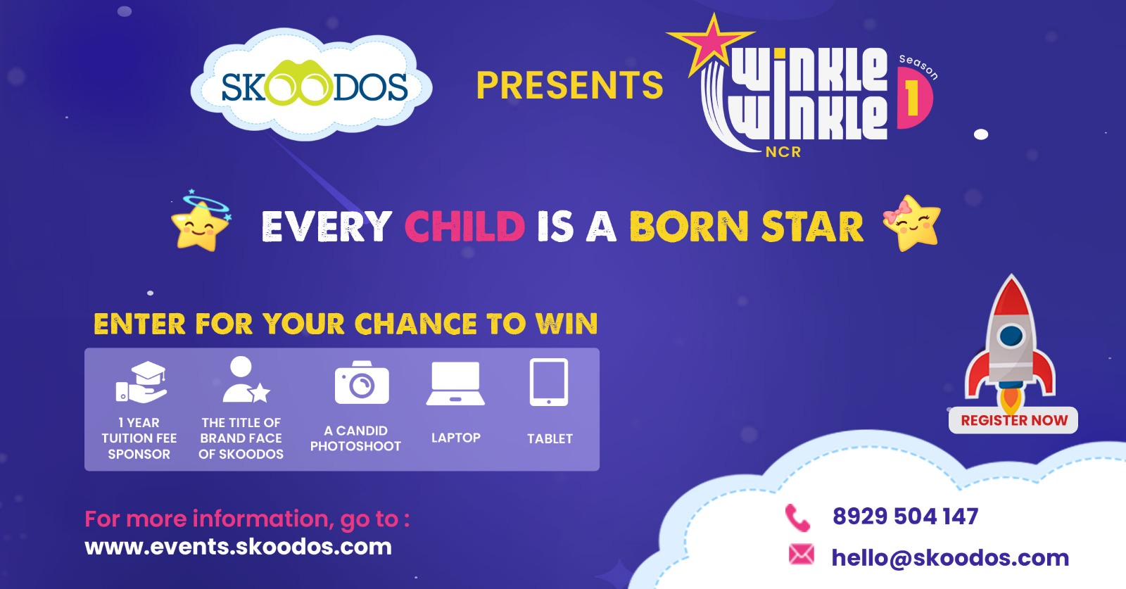 Twinkle Twinkle Kids Talent Hunt, Online Event