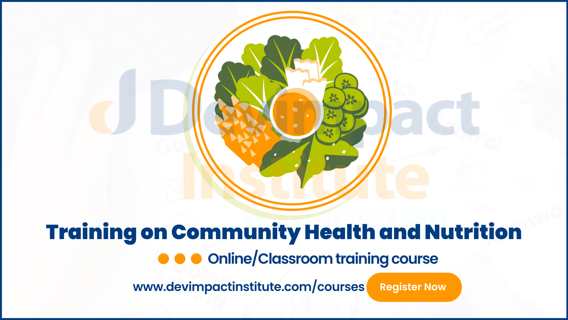 Training on Community Health and Nutrition, Online Event