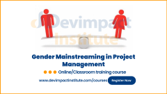 Training on Gender Mainstreaming in Project Management
