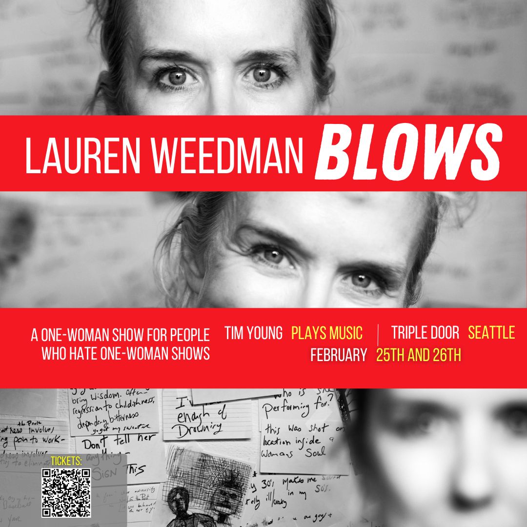 Lauren Weedman BLOWS, Seattle, Washington, United States