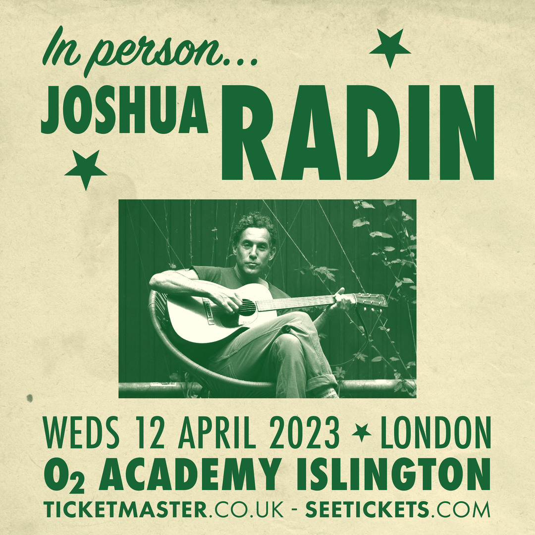 Joshua Radin live at O2 Academy Islington - London, London, England, United Kingdom