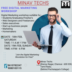 Free digital marketing workshop