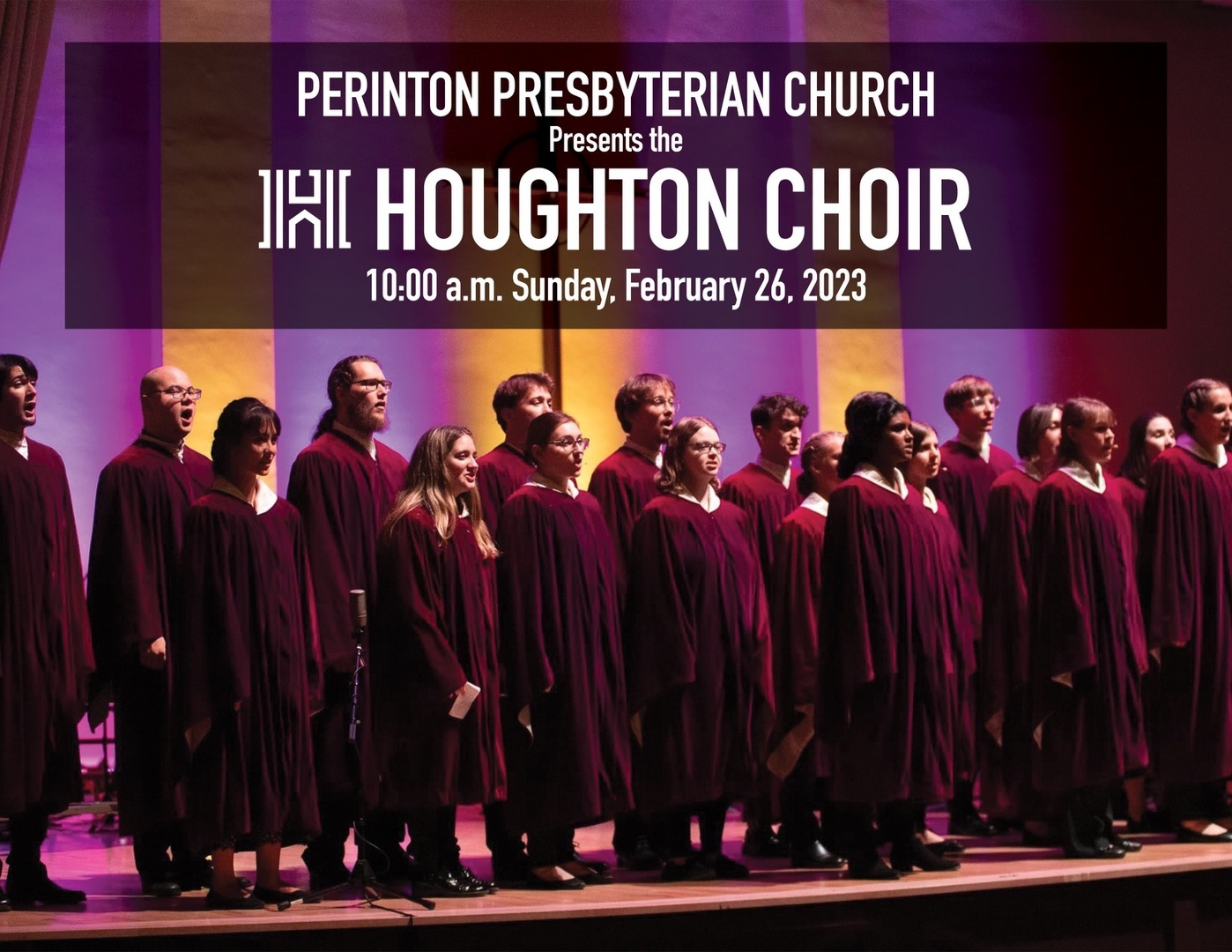 Perinton Presbyterian Church Presents the Houghton Choir, Fairport, New York, United States