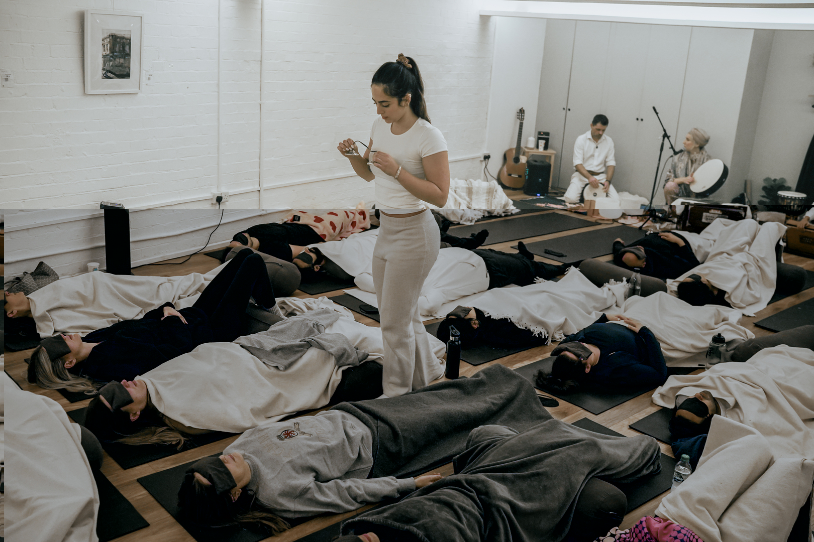 Transform through breath and sound with The Rise Room - Sweaty Betty x Coal Office, London, England, United Kingdom