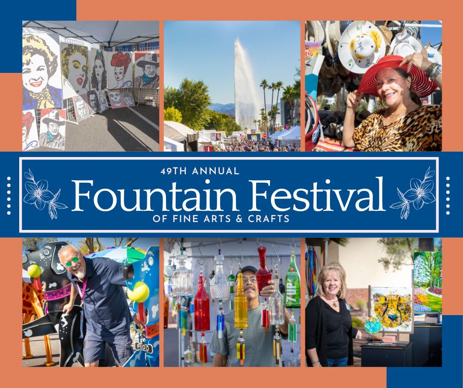 Fountain Festival of Fine Arts and Crafts Presented by Town of Fountain Hills and AZ Office of Tourism, Fountain Hills, Arizona, United States